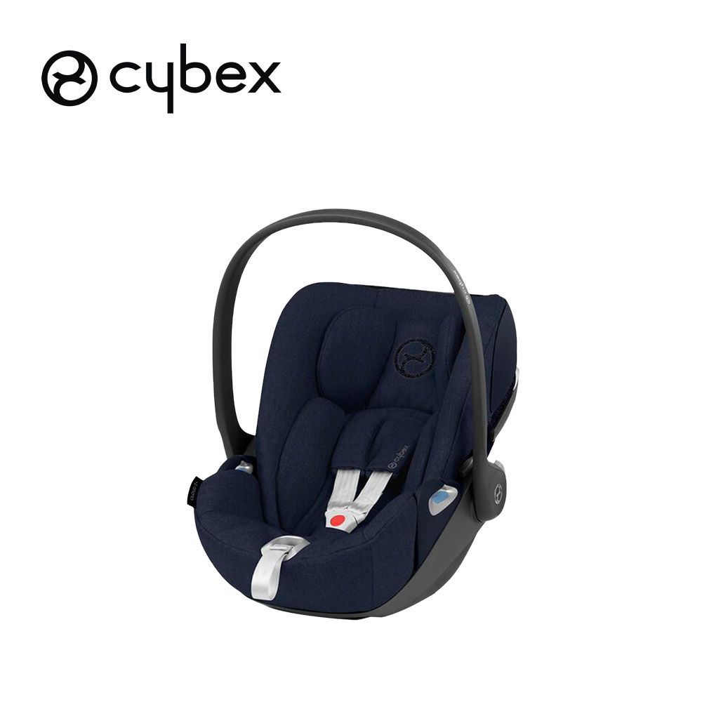 德國 Cybex - Cloud Z Plus i-Size 頂級輕量180度旋轉嬰兒提籃-丹寧布款-深藍