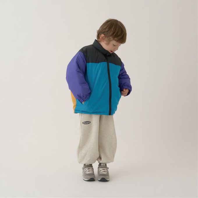 日本 b-ROOM - 萬能蓬鬆百搭溫暖鋪棉外套-純黑