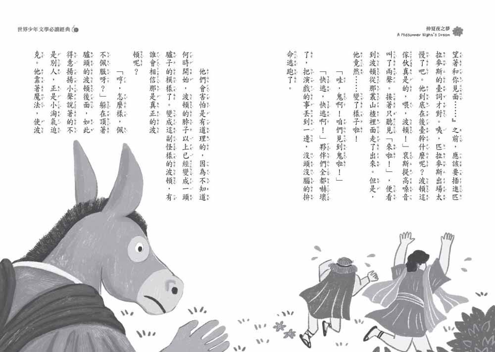 世界少年文學必讀經典60仲夏夜之夢-平裝