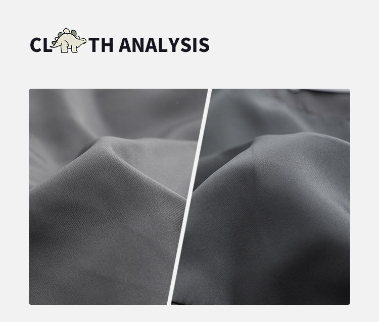 TONGMO - 鋪棉可拆卸玩偶保暖背心-小小恐龍-深灰色