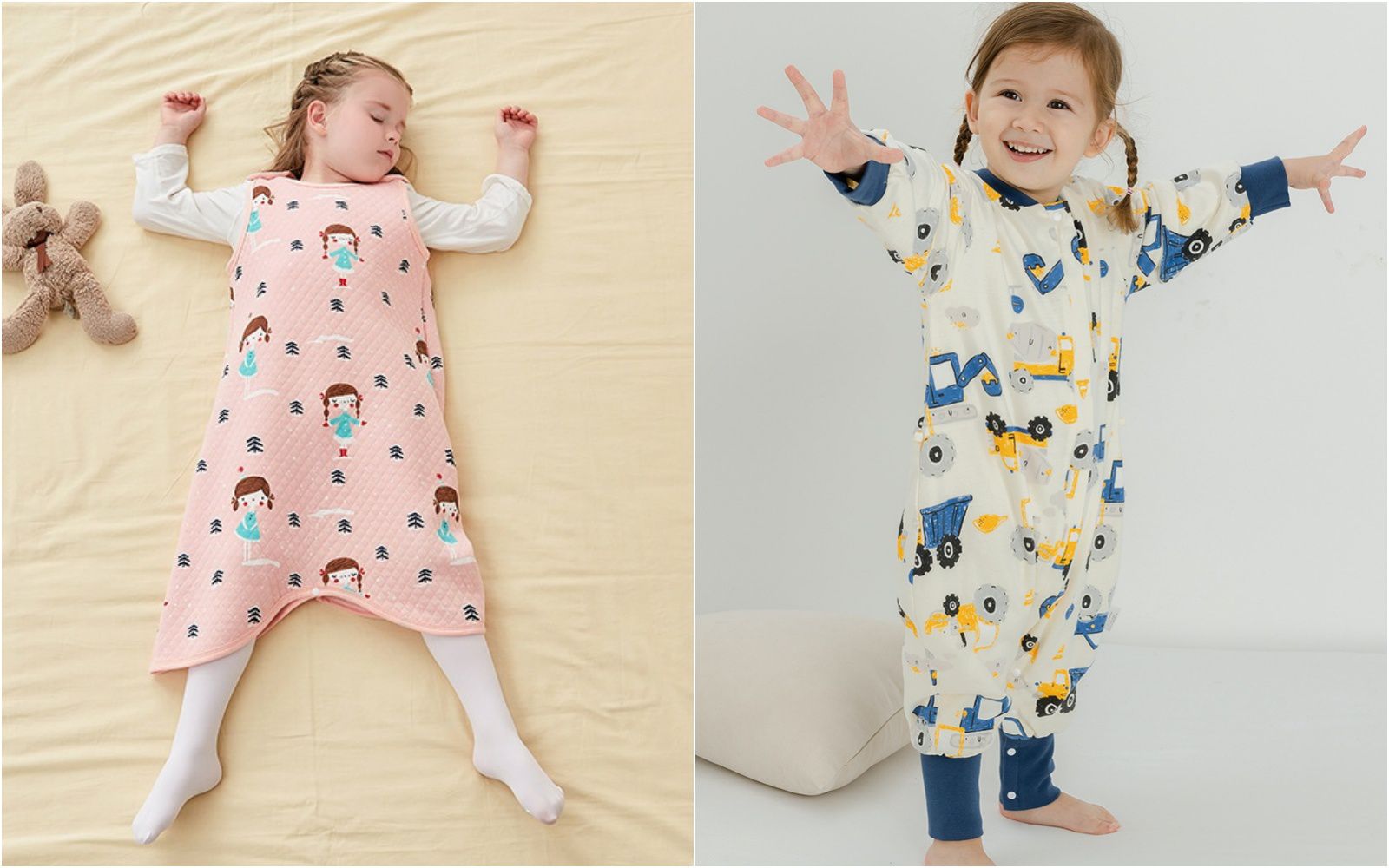 兒童防踢被／防踢背心  ❤ 好穿脫不怕著涼！