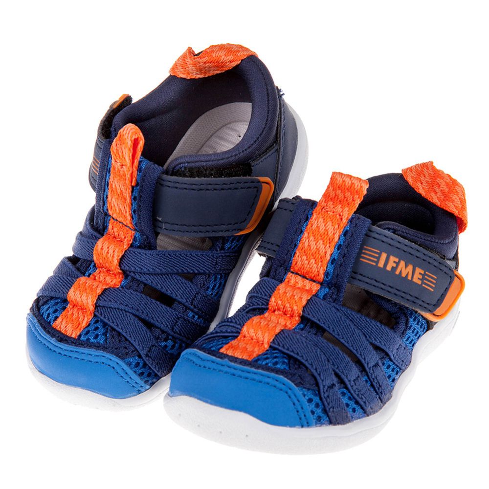 日本IFME - 軍藍色寶寶機能水涼鞋