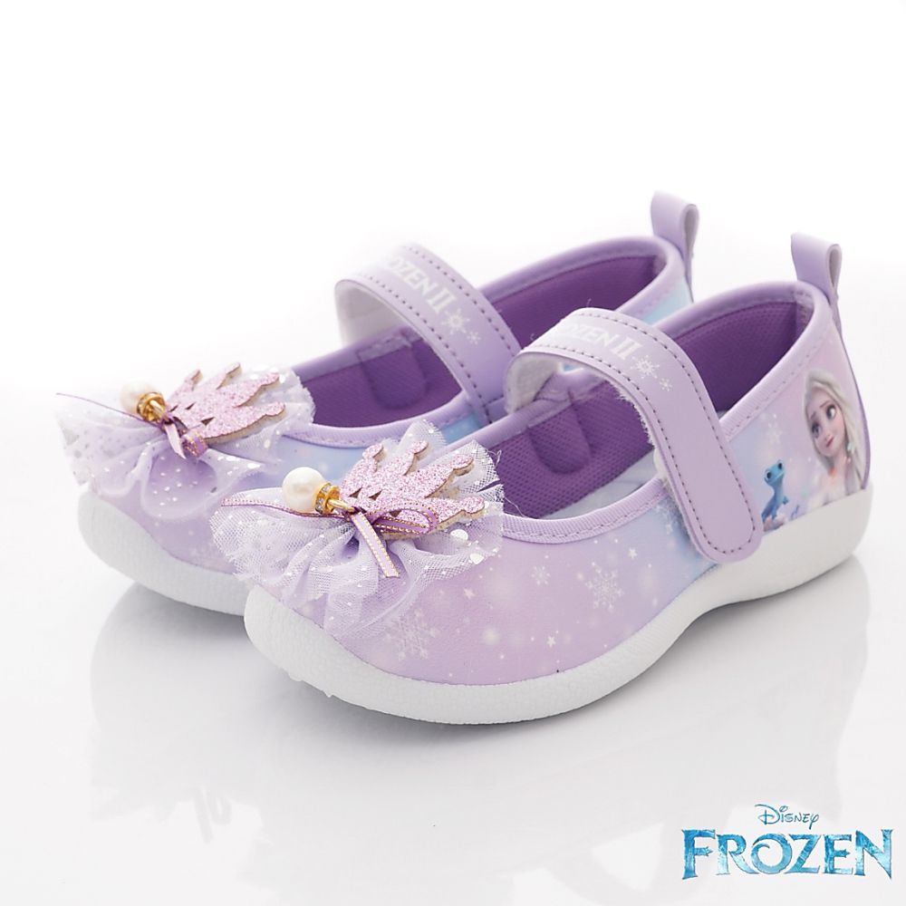 台灣製冰雪奇緣公主休閒鞋(中小童段)-休閒鞋-紫