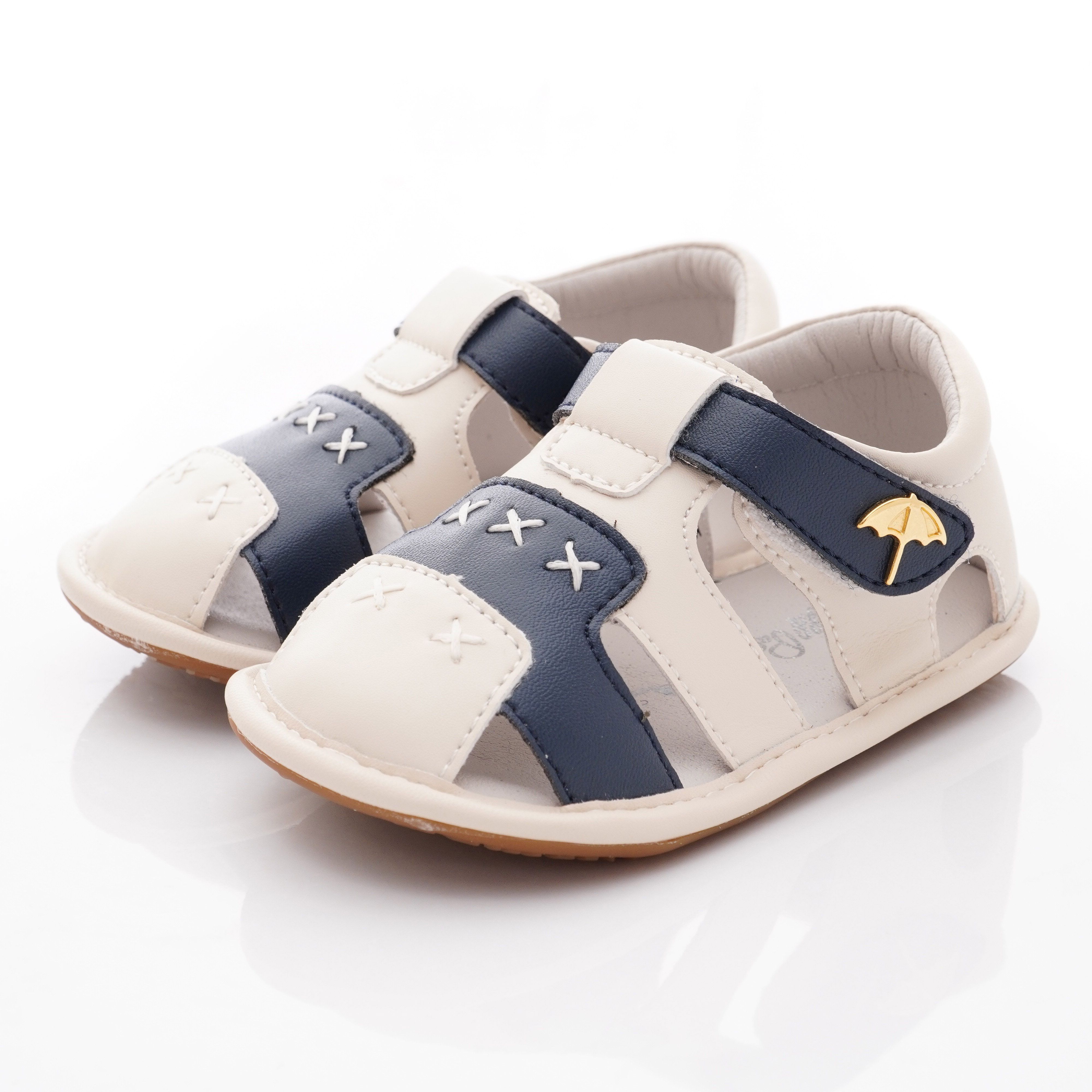 Arnold Palmer 雨傘牌 - 護趾軟軟學步涼鞋款(寶寶段)-藍