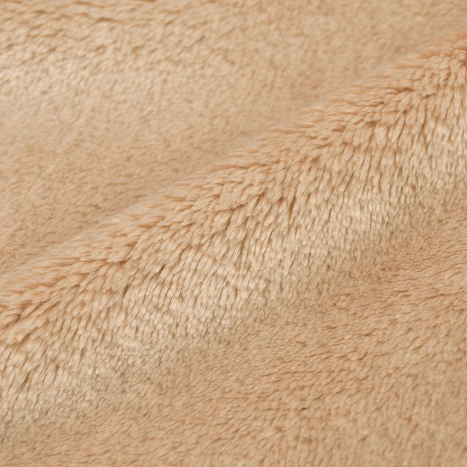 akachan honpo - 斗篷-刷毛-咖啡色 (60~80cm)