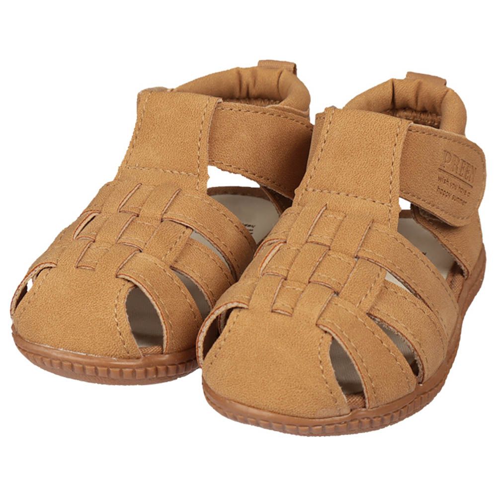 廓爾喀涼鞋-淺棕色