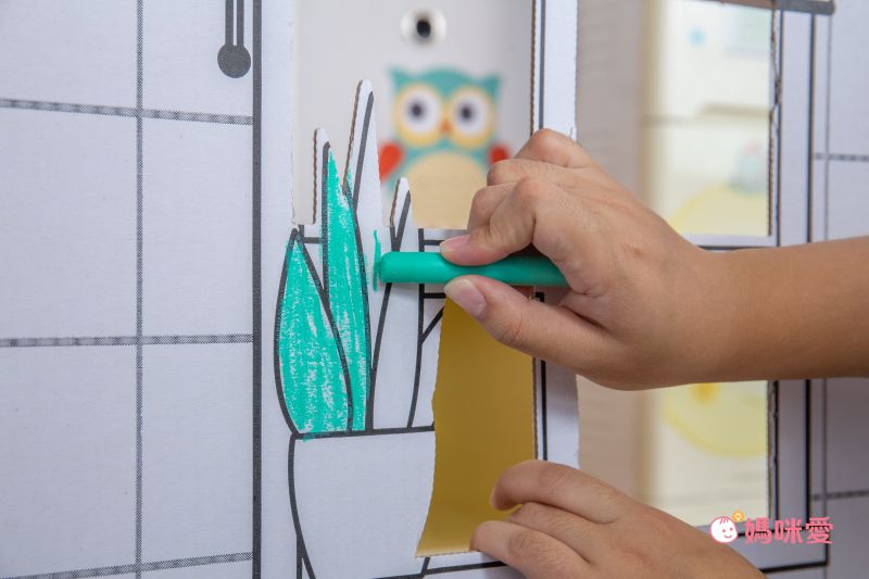 韓國SNOWKIDS - 寶寶安全無痕塗鴉蠟筆-6色組：冰雪藍/杏玫红/極光黃/粉凝綠/芋藕紫/橙柚橘