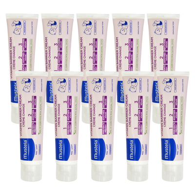 mustela 慕之恬廊 - 維他命護膚寶寶護臀隔離霜100ml(效期2026/08)*10