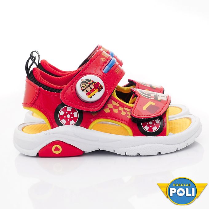 POLI電燈涼鞋-POKT34072紅(中小童)-涼鞋-紅