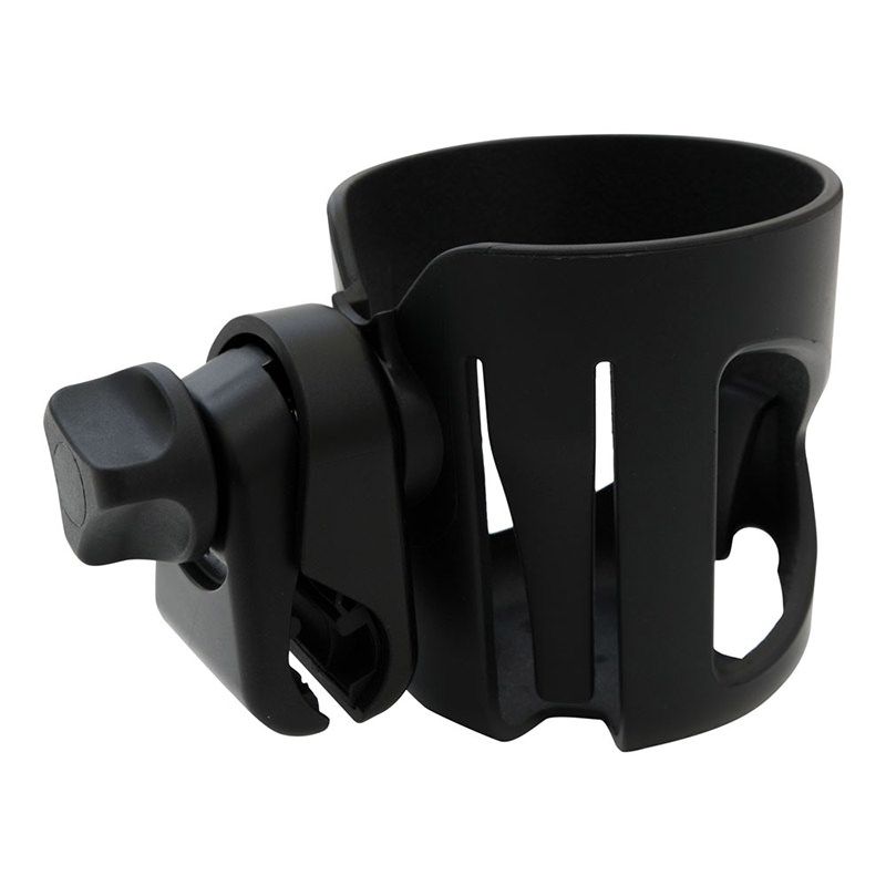 英國 JoJo Maman BeBe - 嬰幼兒推車專用杯架-典雅黑