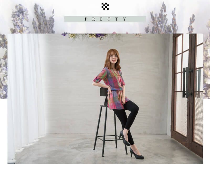 貝柔 Peilou - 180D加壓塑腿刷毛九分內搭