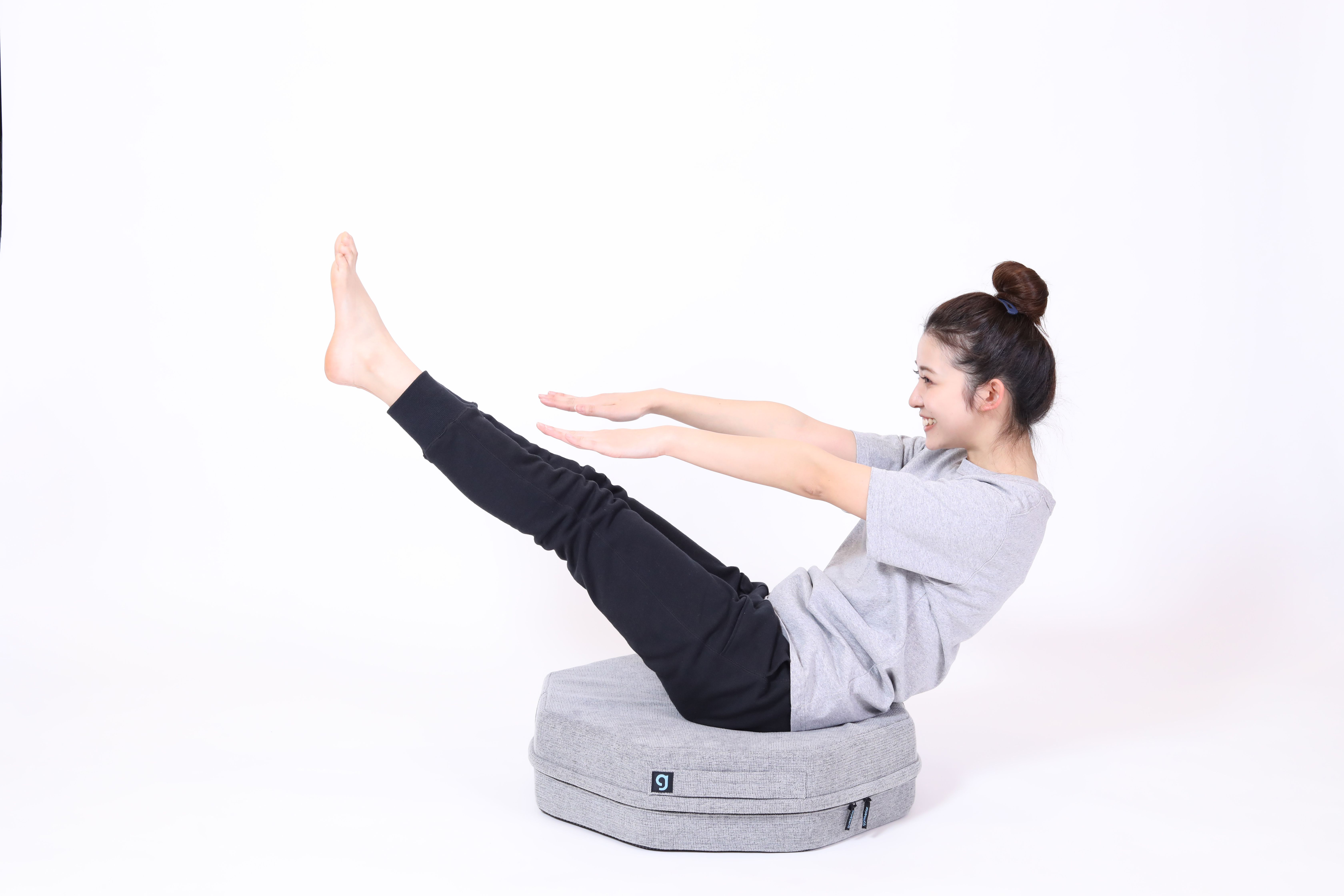 紓壓+運動！日本製【gymterior】塑身八角柱/正方體蹦蹦墊