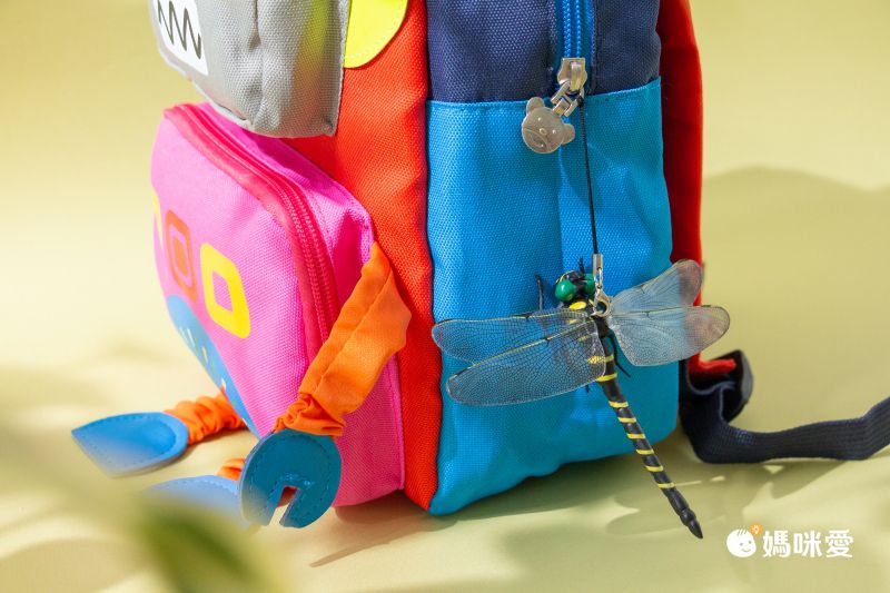 日本代購 - 超仿真蜻蜓君別針/吊飾-無霸勾蜓-黑x黃 (12x10.5cm)