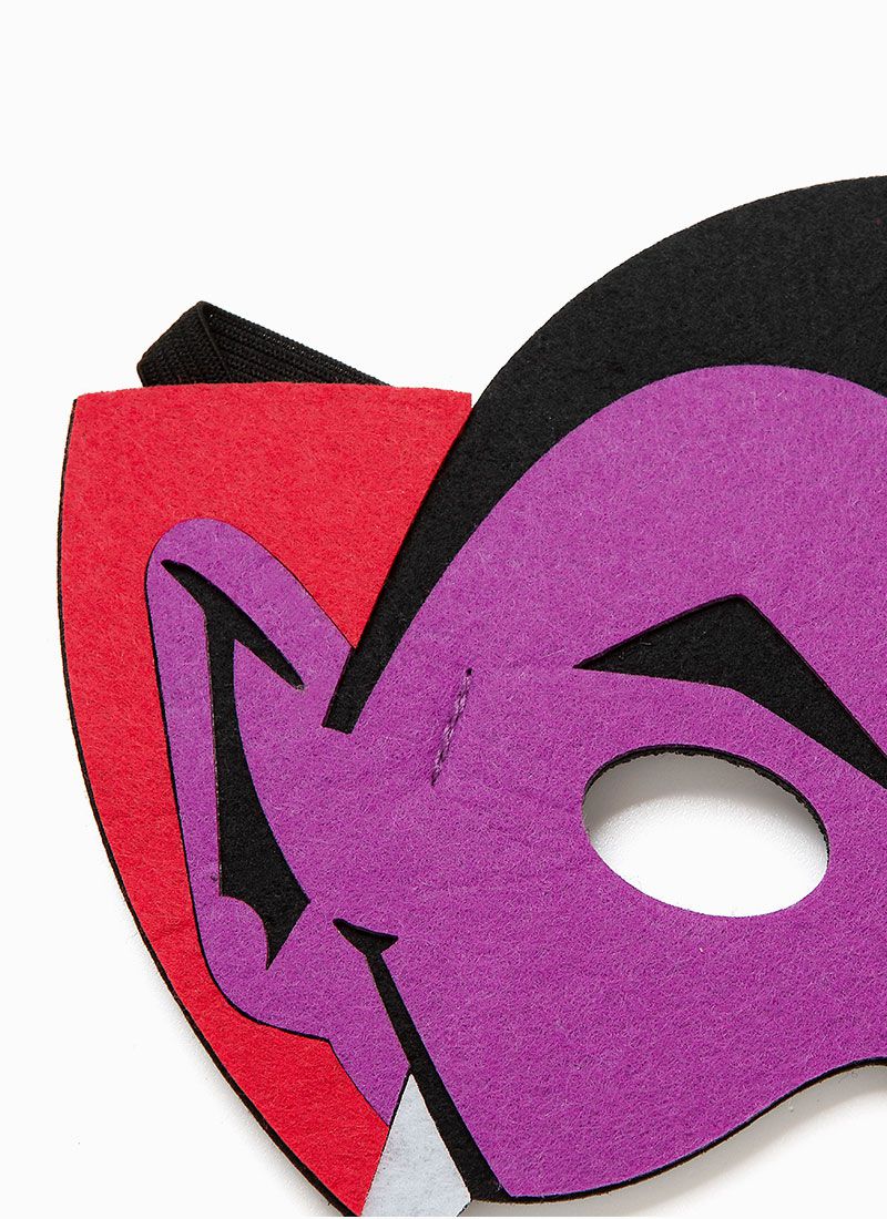 韓國 OZKIZ - 吸血鬼披風面具2件組-黑 (FREE)