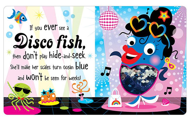 If You Ever See a Disco Fish 迪斯可魚俱樂部（亮片書）