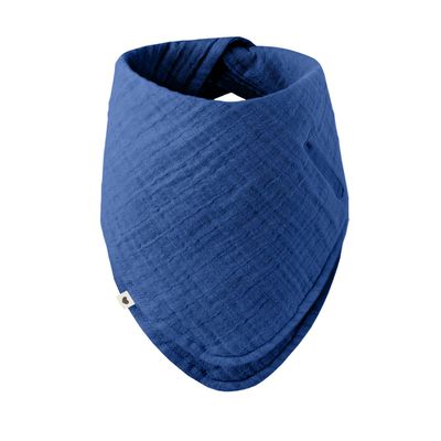 丹麥BIBS - Bandana有機棉圍兜-寶藍-單入