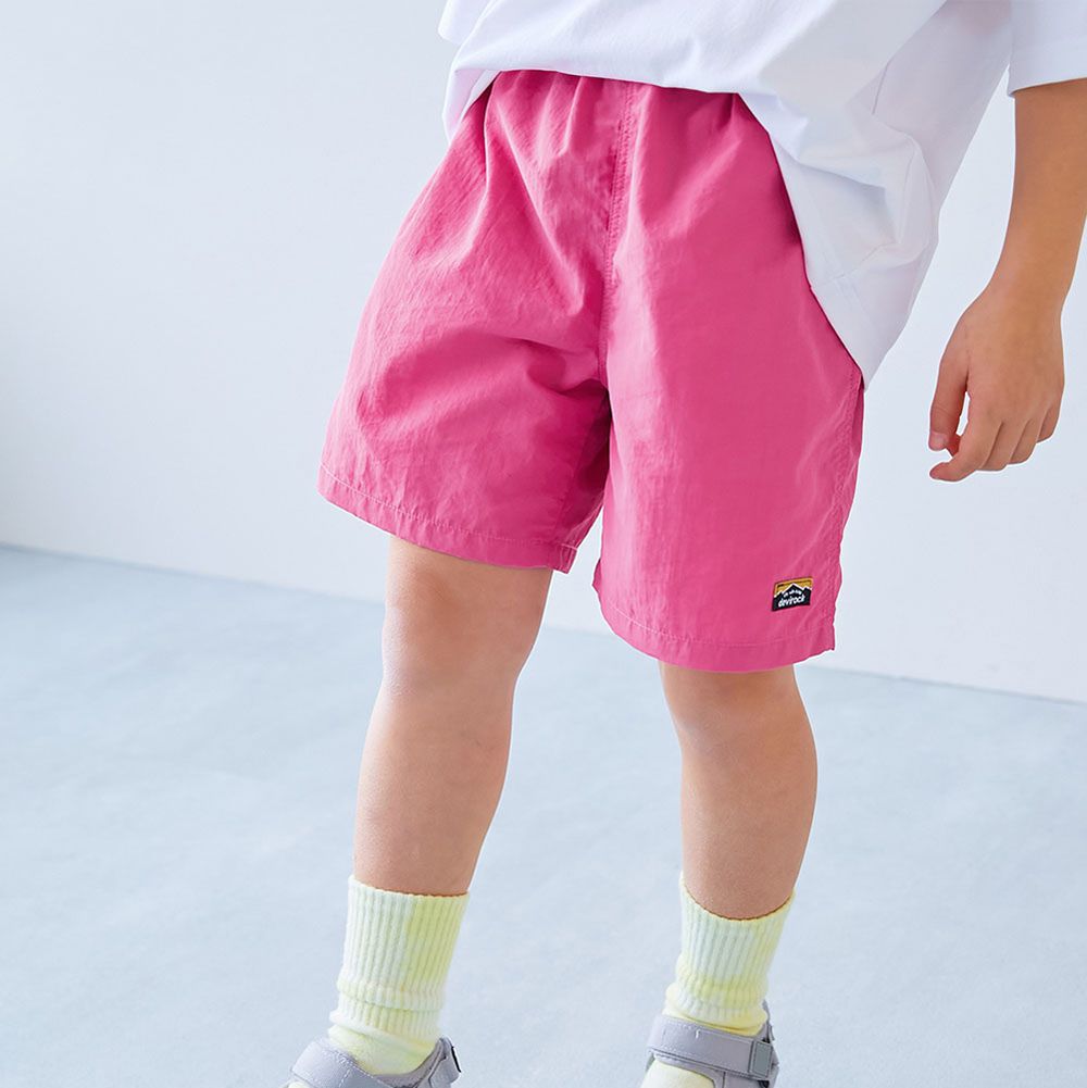 水陸二用 輕便快乾休閒短褲-亮粉紅