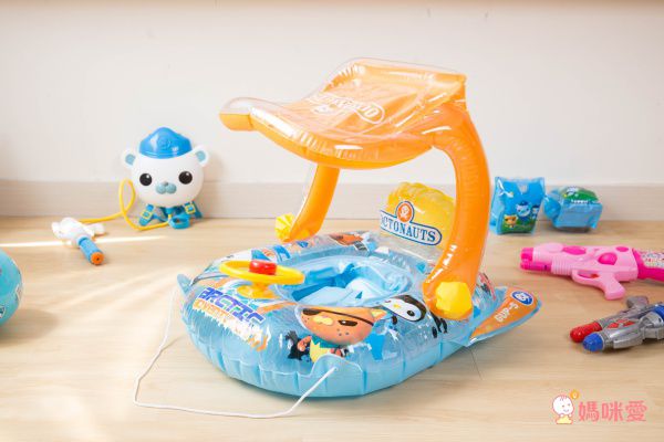 韓國 Winnie Connie - 海底小縱隊遮陽游泳圈