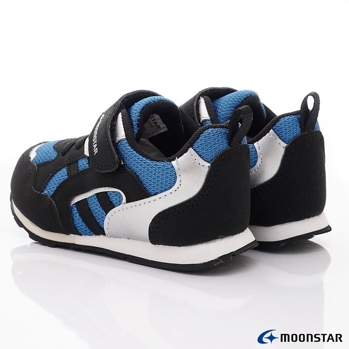 Moonstar日本月星 - 運動鞋系列童鞋-MSCNC2957黑藍(中童段)-機能運動鞋-黑藍