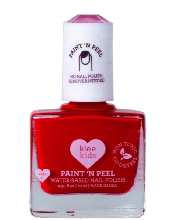 美國 Klee Kids - 快樂心情指彩組-10ml X 3-甜心粉紅/寶貝粉/草莓紅