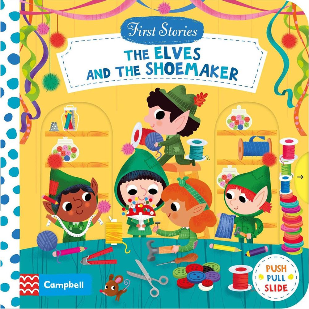 The Elves and the Shoemaker (First Stories)(硬頁推拉書)
