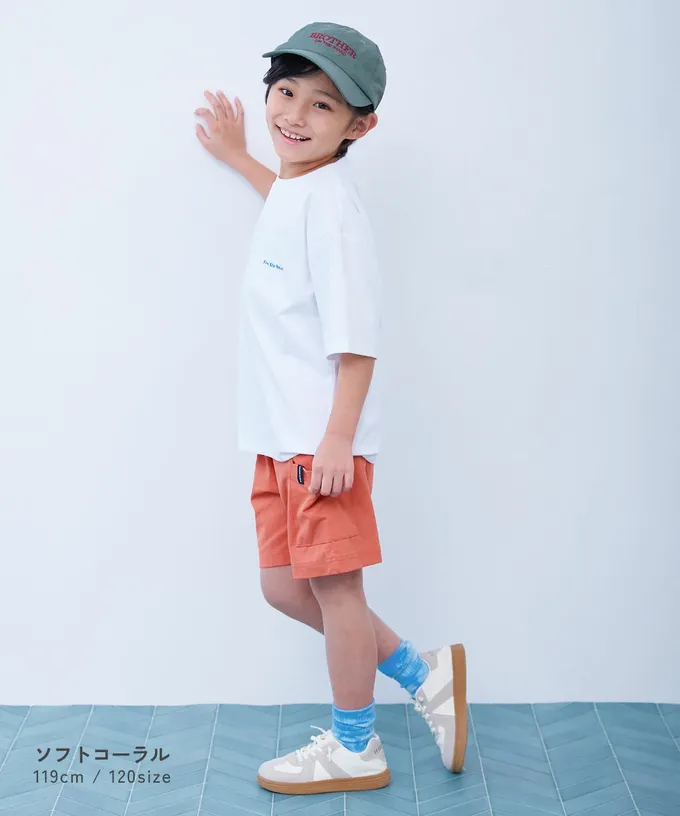 日本 devirock - [快乾防皺] 防污可烘舒適機能短褲-大口袋-經典藍