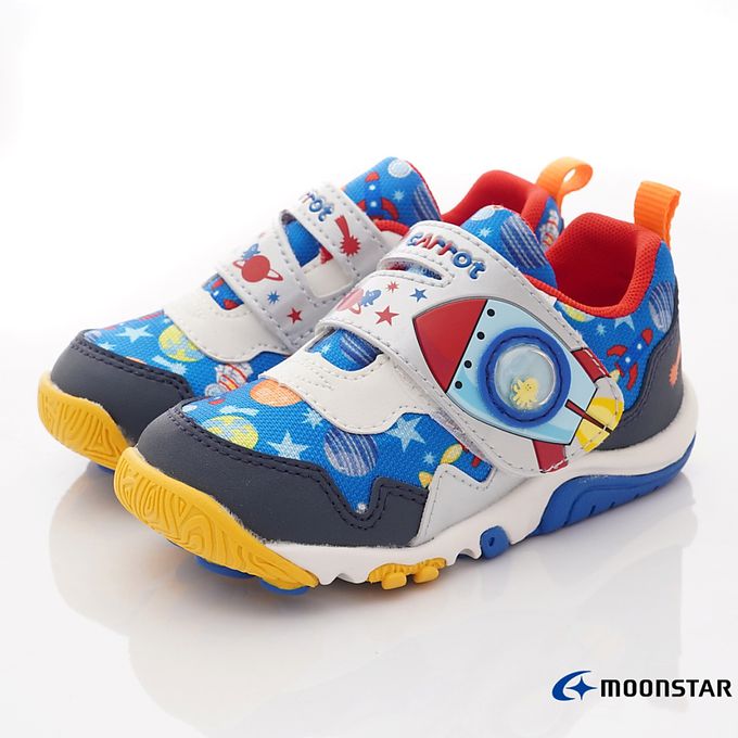 Moonstar日本月星 - 月星玩耍速乾機能款(中小童段)-運動鞋-藍