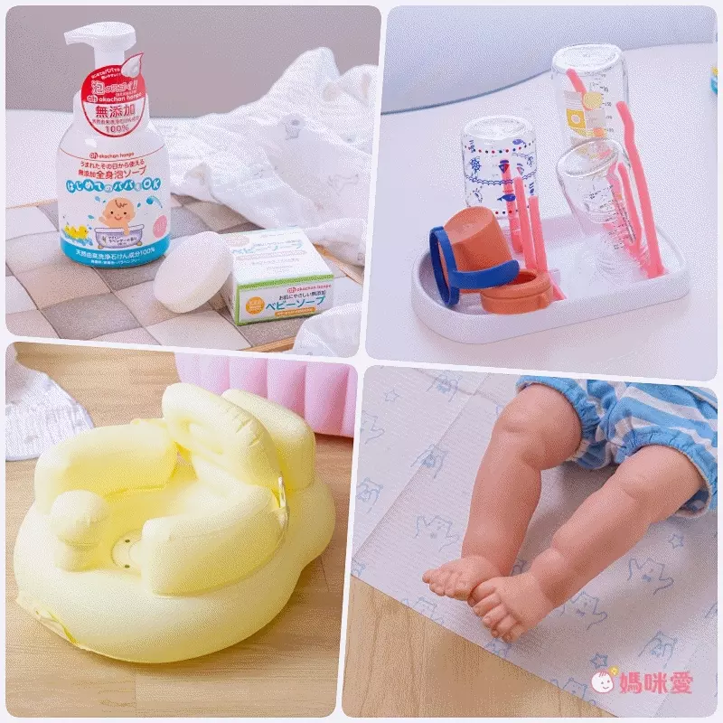 akachan honpo - 新手爸爸也OK！充氣柔軟嬰兒浴盆P