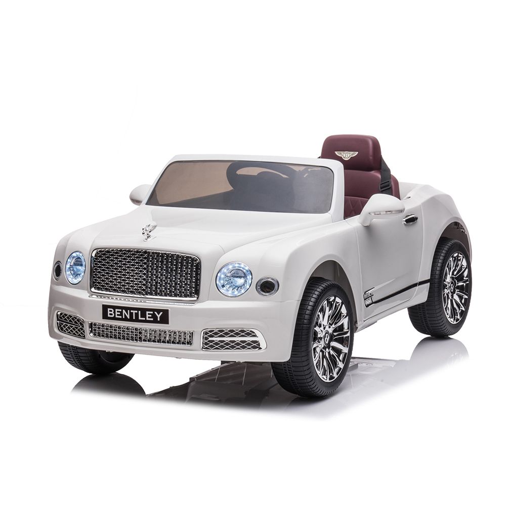 Bentley Mulsanne賓利兒童電動車-白
