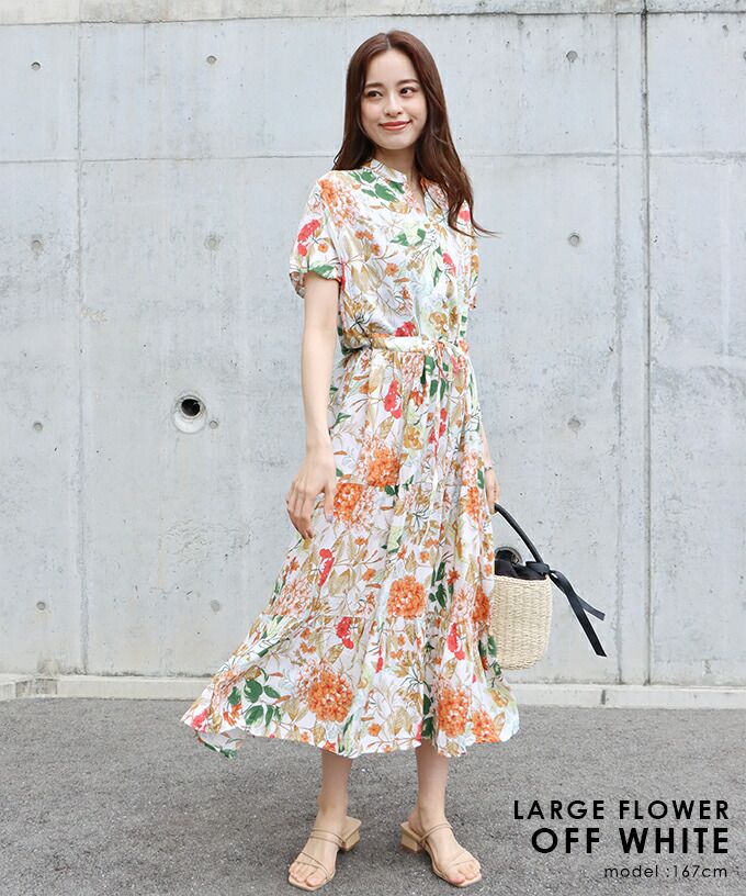 日本 BLUE EAST - 氣質小V領排釦短袖洋裝-素色-綠 (M(Free))