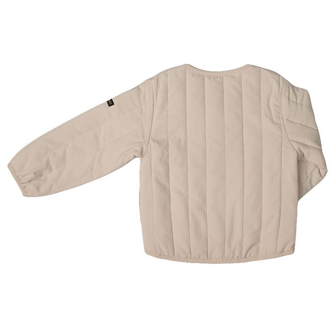 akachan honpo - 寬鬆夾克-超細纖維-象牙白色