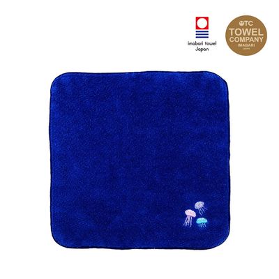 TOWEL COMPANY - HAIMEN刺繡小毛巾-海洋系列 aquarium life(日本今治)-水母(JellyFish)