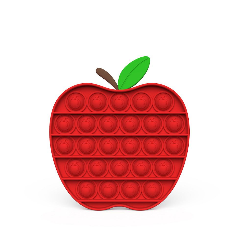 嘻嘻哈哈 - POP IT 療癒玩具-蘋果-彩色