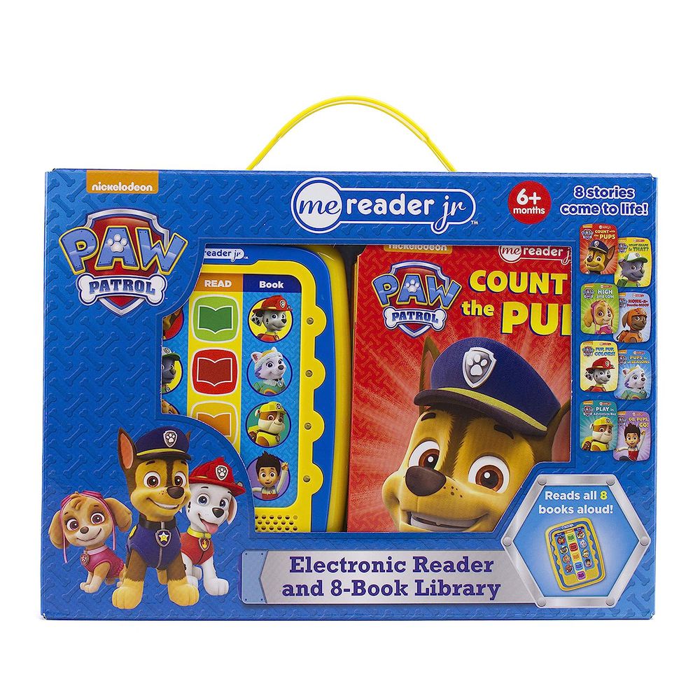 【禾流獨家代理】【汪汪隊立大功啟蒙有聲閱讀套書】ME Reader JR Electronic Reader and 8-Book Library: Paw Patrol