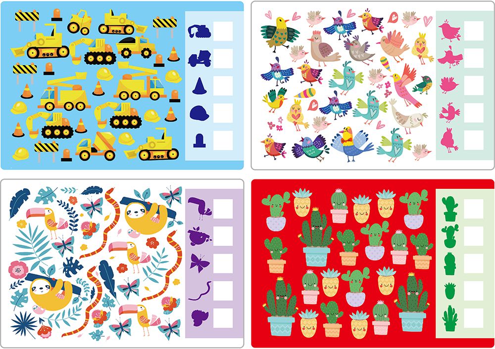 眼力大挑戰-視覺專注力【N次寫】