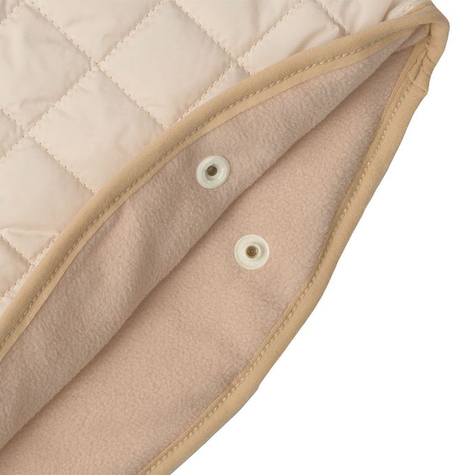 akachan honpo - 鋪棉斗篷-熊耳-象牙白色 (60～80cm)