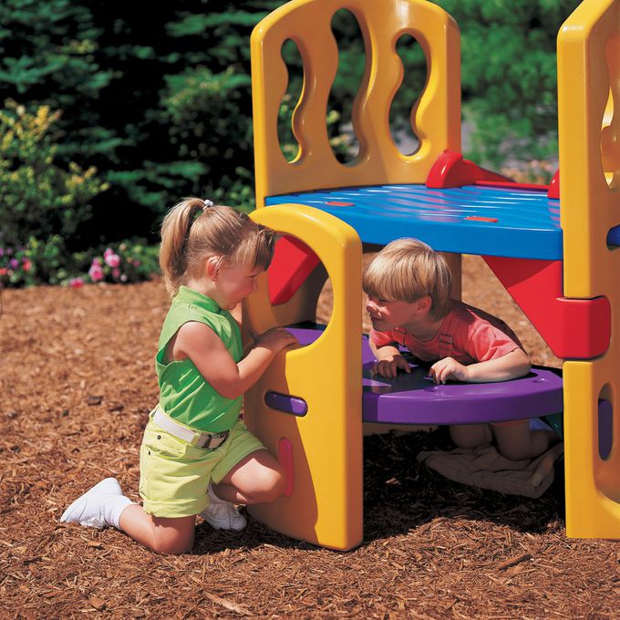 美國 Little Tikes - 快樂滑梯-顏色隨機