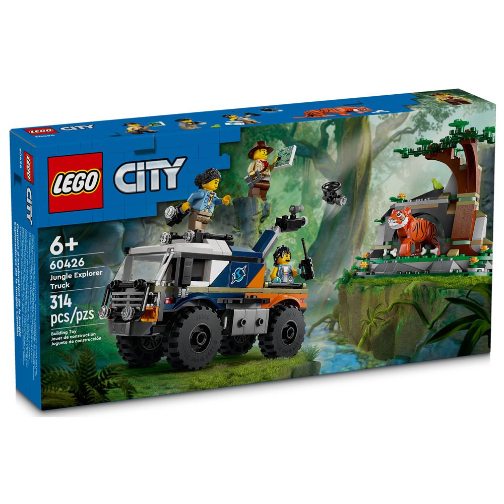 LEGO樂高 LT60426 City 城市系列2024 - Jungle Explorer Off-Road Truc