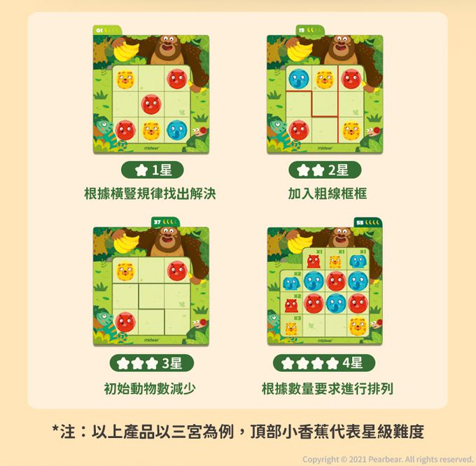 MiDeer - 數獨遊戲-叢林派對