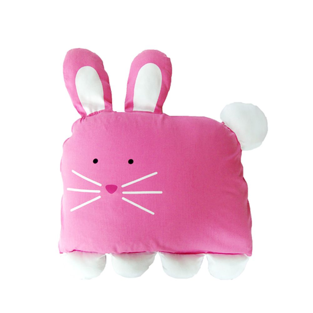 美國 Milo & Gabby - 動物好朋友-可水洗防蹣枕心+枕套組-LOLA兔兔 (大枕-2歲以上)