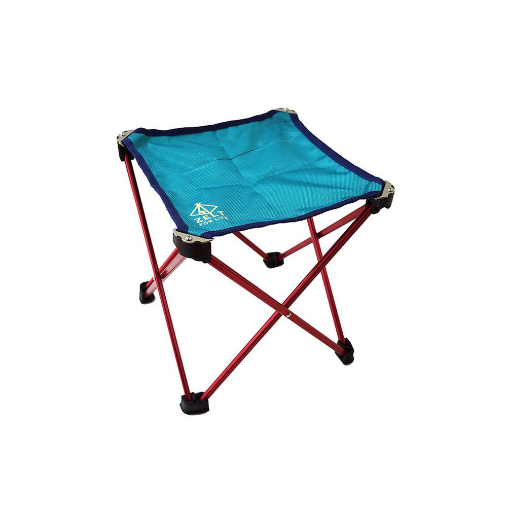 日本Bisque - 輕量耐重野餐露營凳-藍色