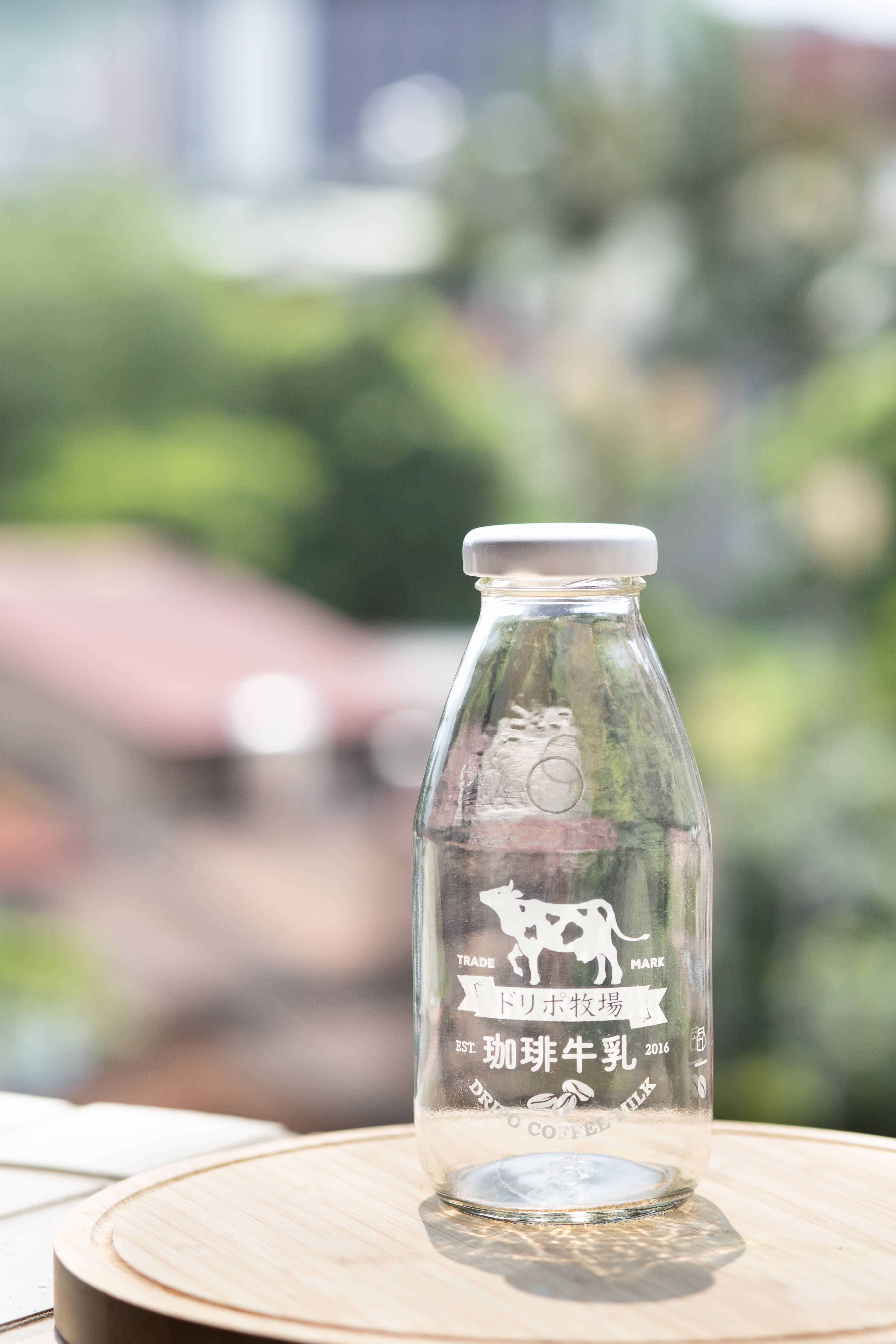 Dripoドリポ - Dripoドリポ-復古咖啡牛奶玻璃瓶-300ml