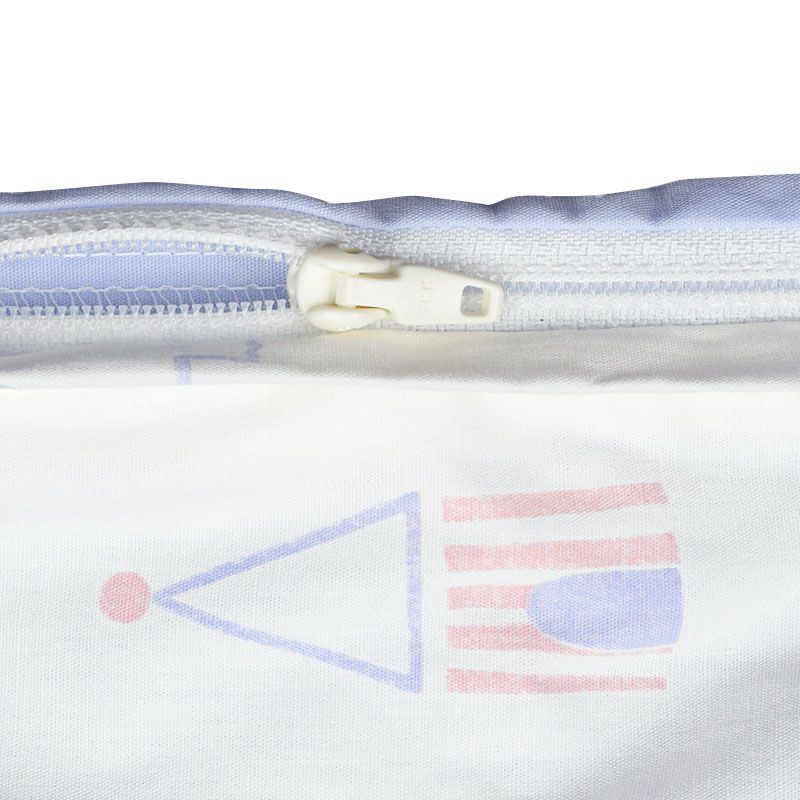 akachan honpo - 迷你被套-森林馬戲團-藍色 (80×100cm)