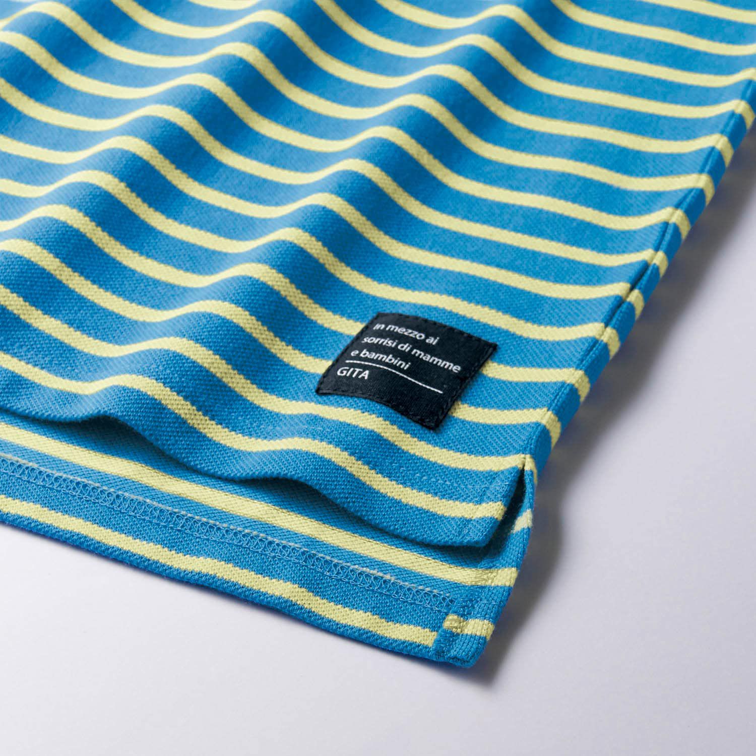 日本千趣會 - GITA 圓領舒適短袖洋裝-薰衣草