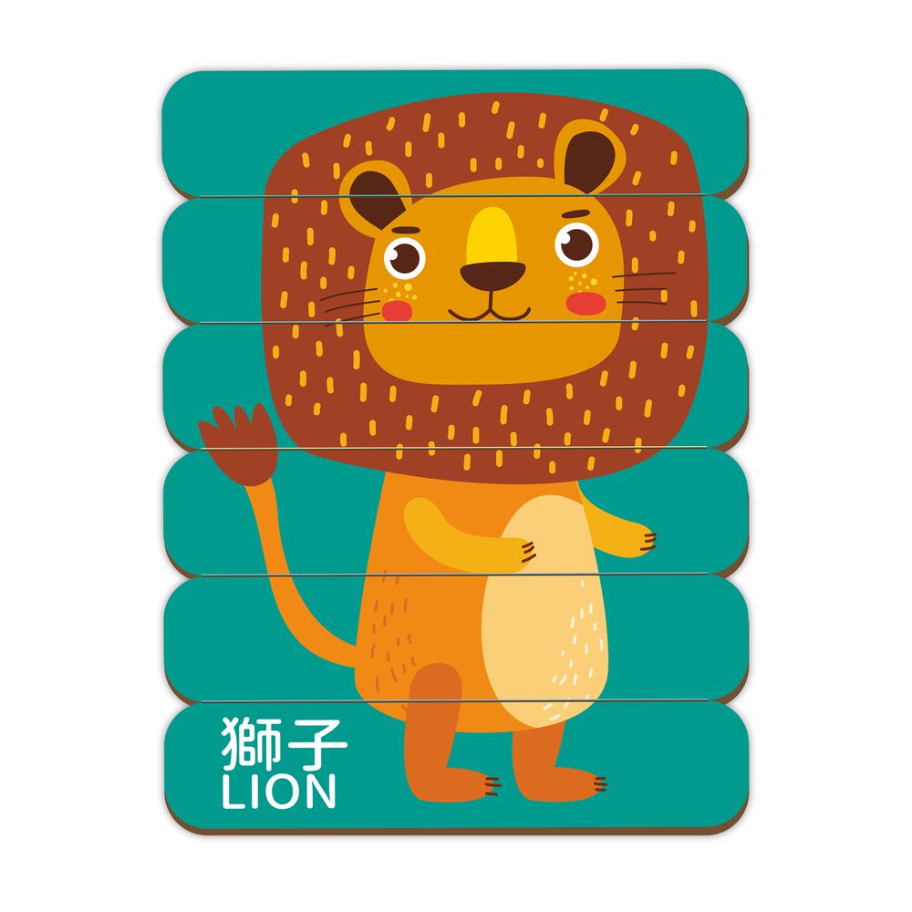 動物配對拼圖