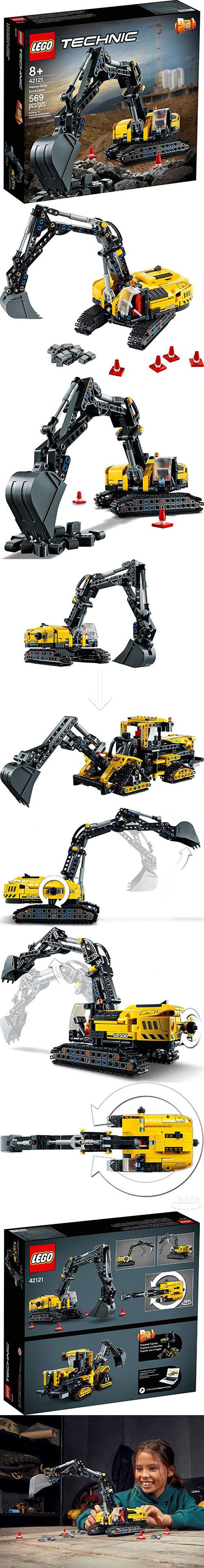 樂高 LEGO - 樂高積木 LEGO《 LT42121 》科技 Technic 系列 - 重型挖土機-569pcs