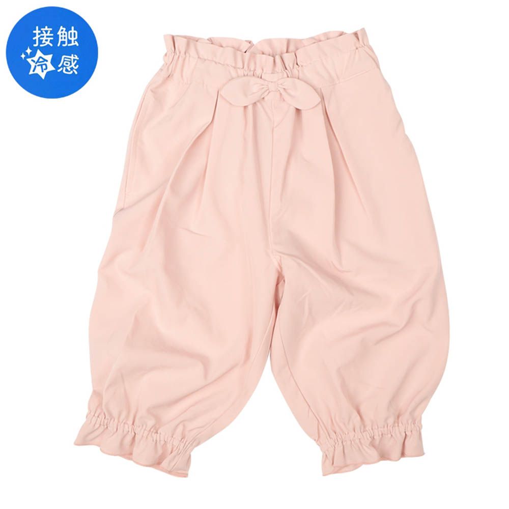 涼感7分褲-粉紅色