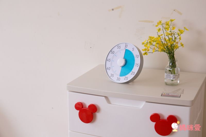 日本文具 SONIC - 時間流逝實感 倒數時鐘/倒數器-60mins版-銀 (19cm)