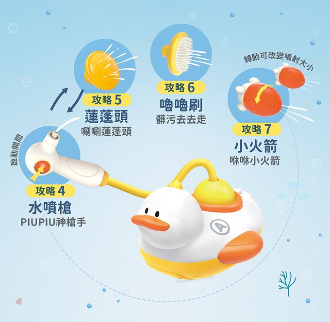 Slider 滑來滑趣 - 呱呱鴨家族電動套裝組