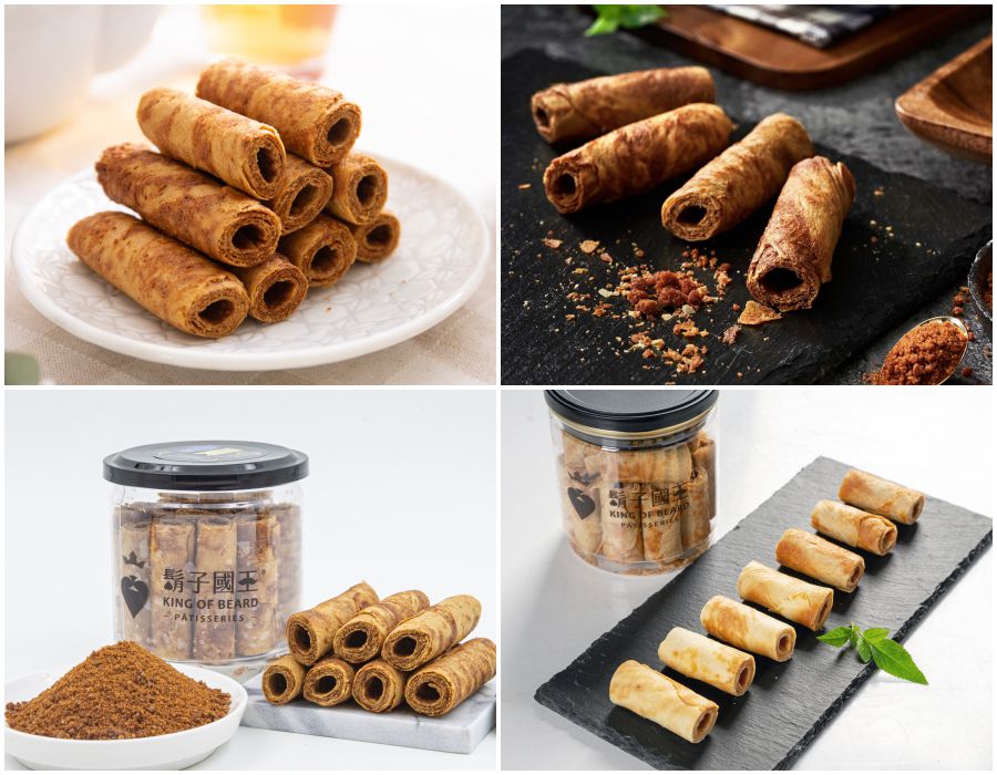 端午禮盒♣♦♥♠送出一手好牌【鬍子國王】法國手工奶油蛋捲